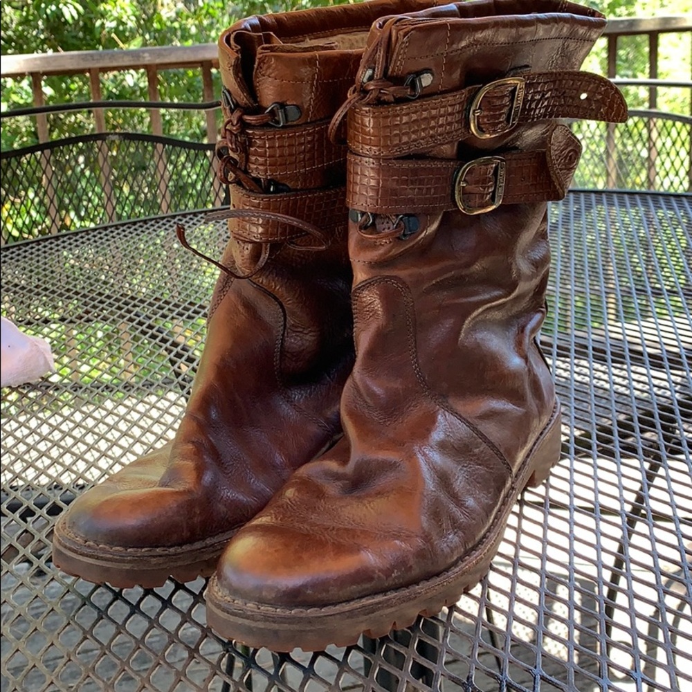 Vintage Beltrami Leather Boots